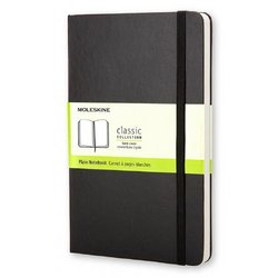 Блокнот Moleskine Classic Pocket A6 96 листов черный без линовки на сшивке (90x140 мм)